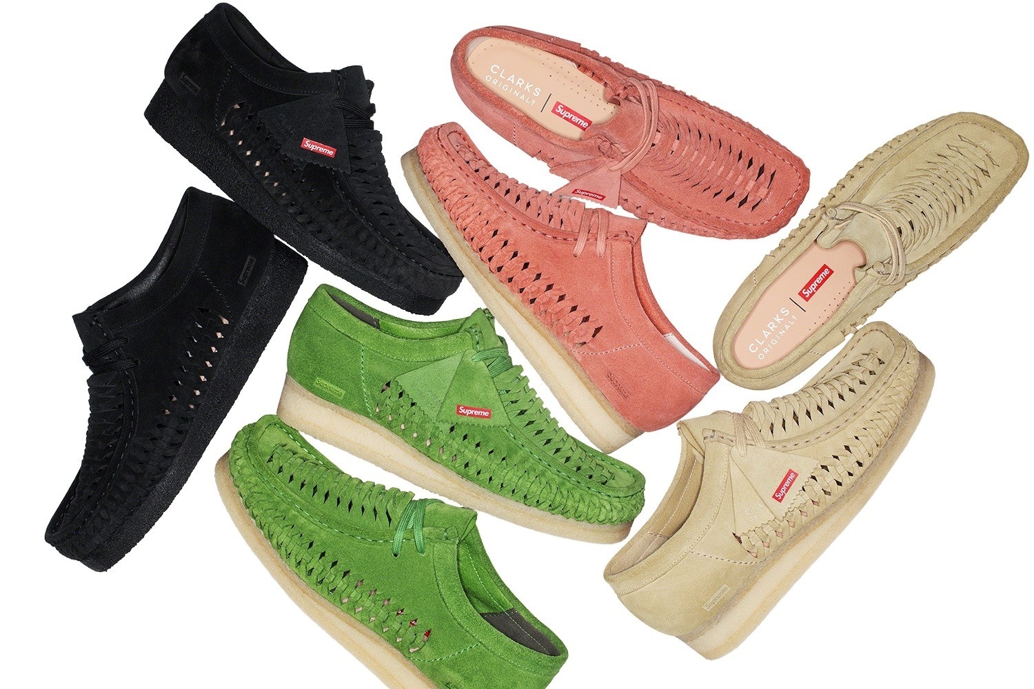 Supreme®/Clarks Originals® Woven Wallabee®